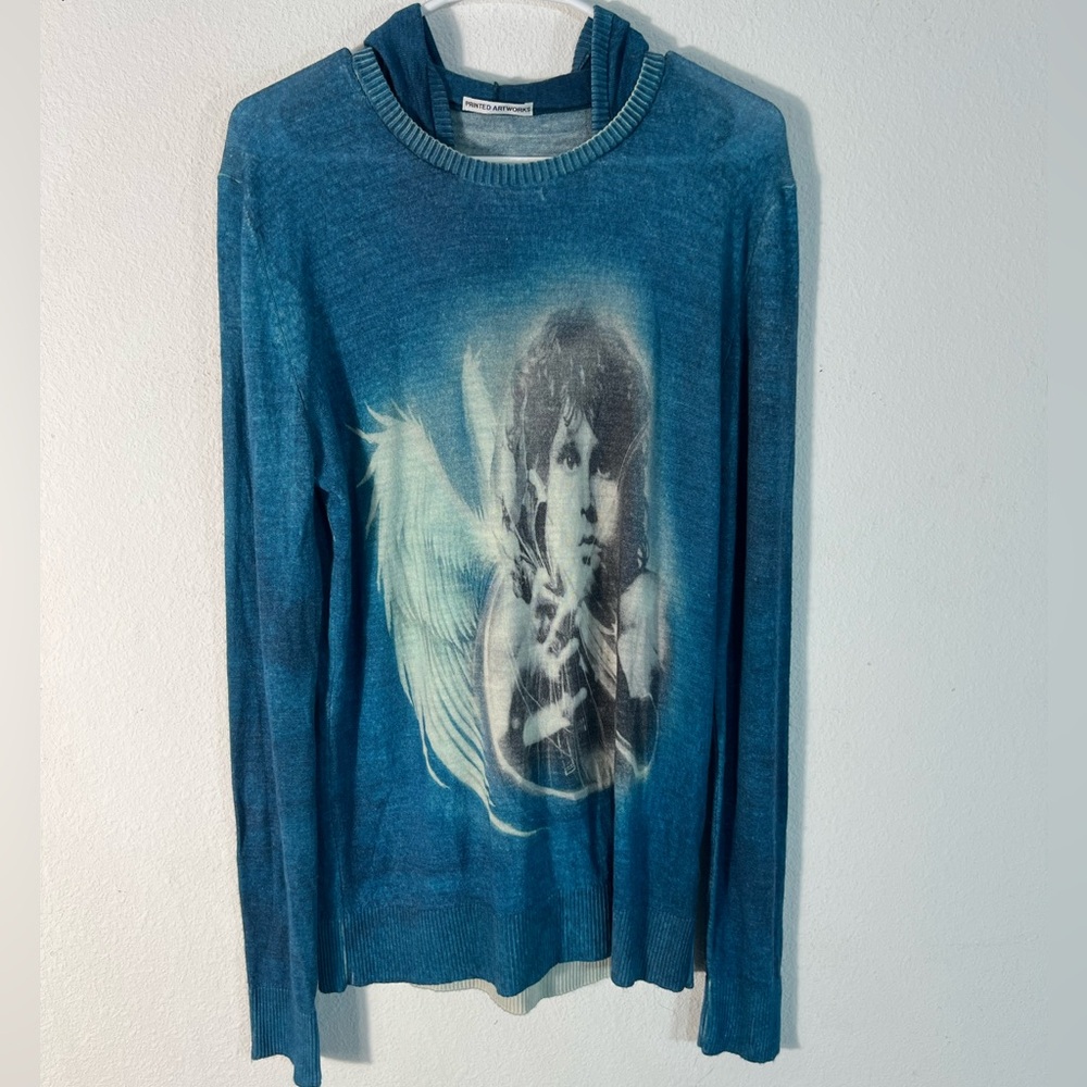 Printed Artworks The Doors Cashmere Blend Hoodie